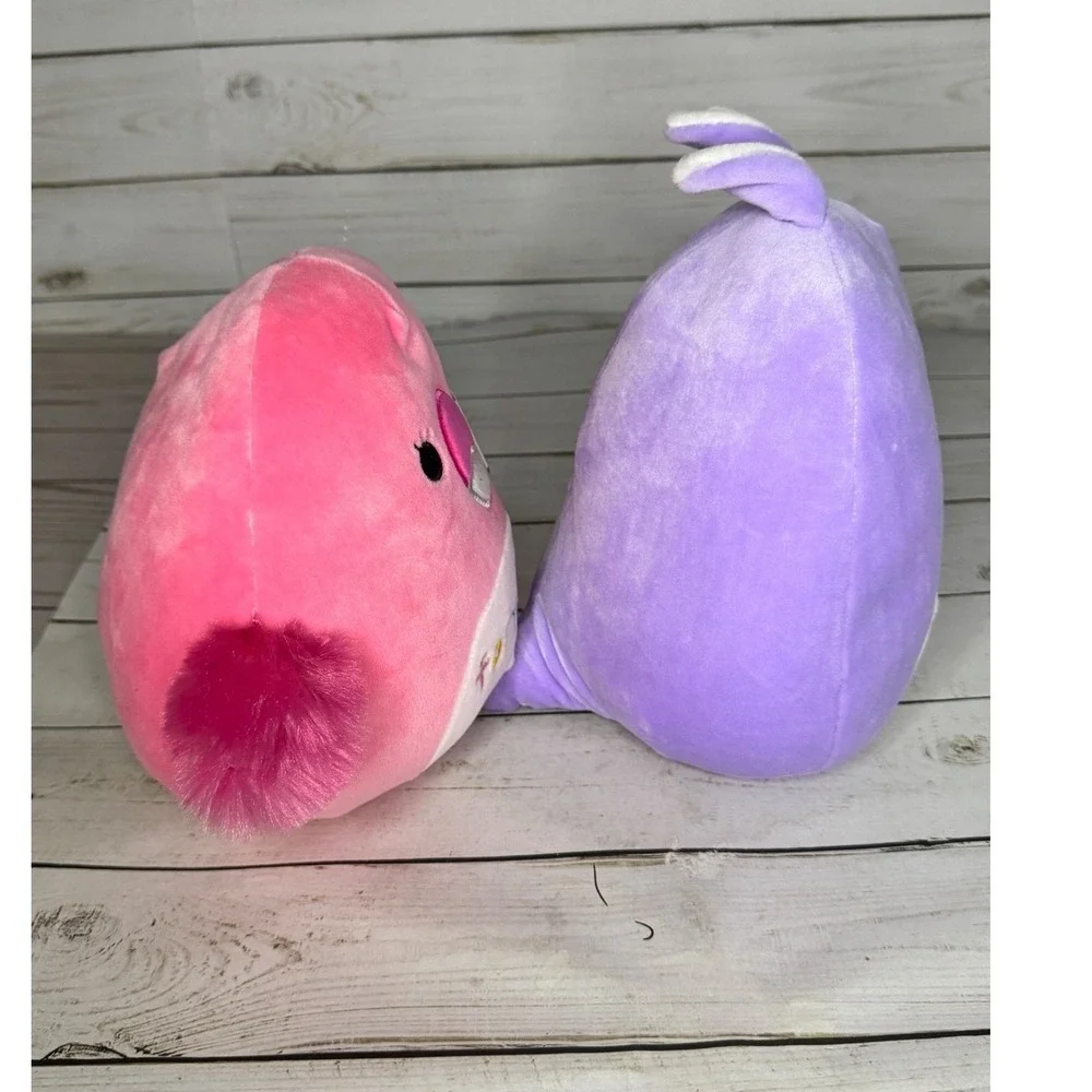 Squishmallows Cookie Flamingo & Kiki Kangaroo 7.5